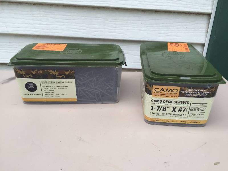 lot 15 image: Camo Deck Screws - 2 Boxes