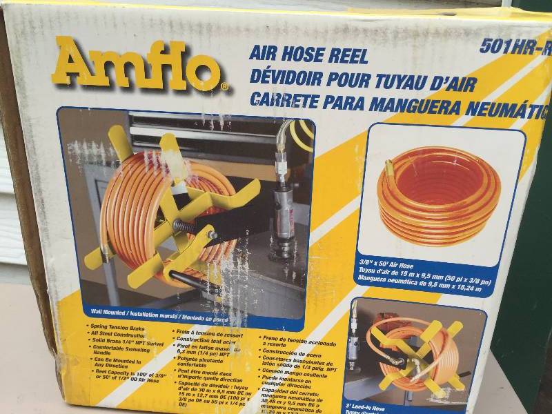 lot 18 image: Air Hose Reel