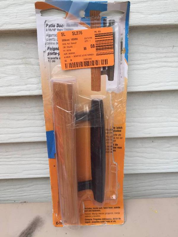 lot 39 image: Patio Door Handle