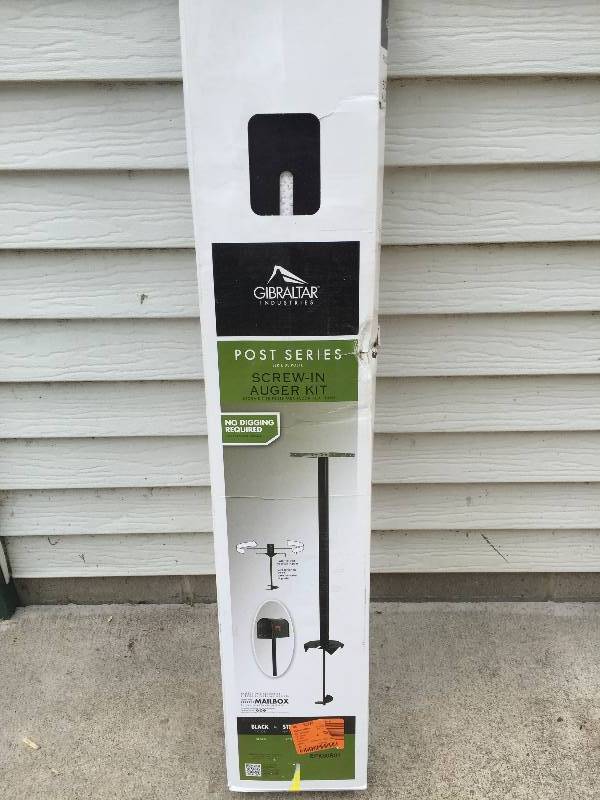 lot 43 image: Screw in Mail box Kit