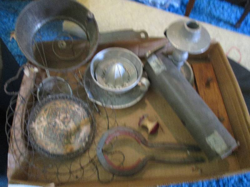 lot 27 image: Lot of vintage kitchen and canning ...