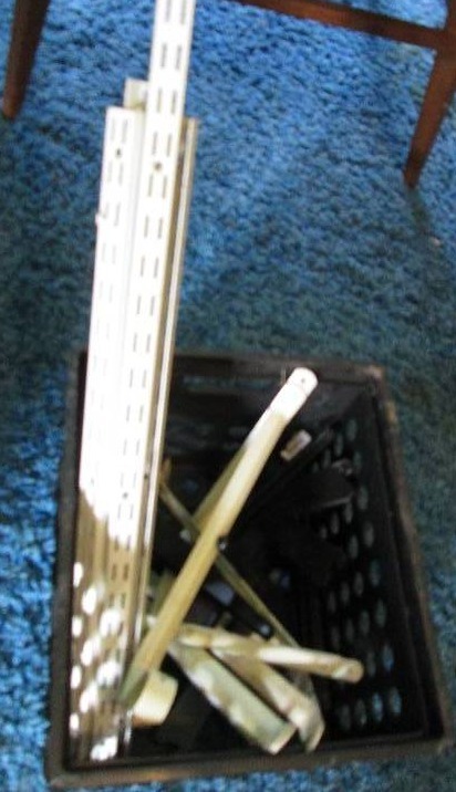 lot 29 image: Assorted rack bracket strips and br...