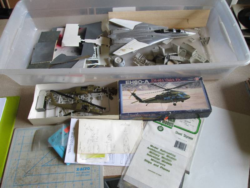 lot 51 image: Lot of model planes and equipment...