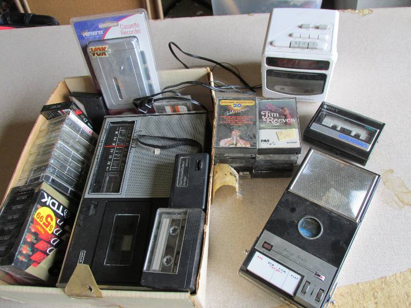 lot 77 image: lot of cassette players recorders a...