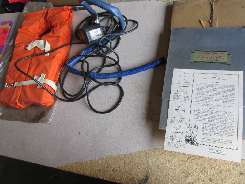 lot 80 image: Vintage life preserver�submiserbil...