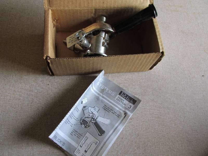 lot 85 image: One 26000D lever keg tap...