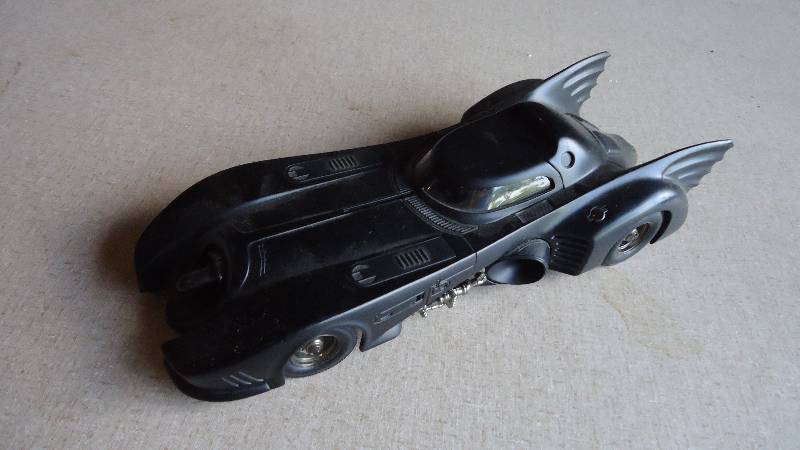 lot 130 image: Batmobile model car...