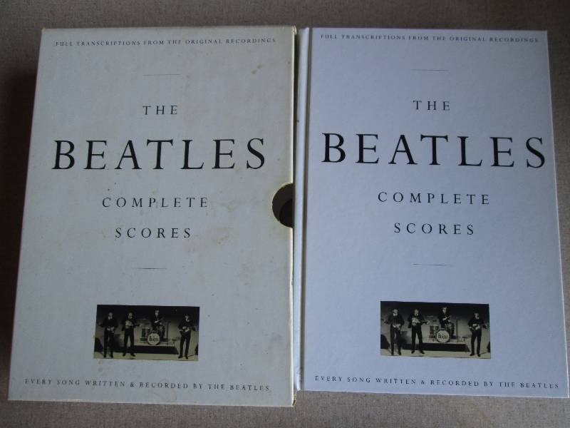 lot 107 image: The Beatles complete scores, song b...