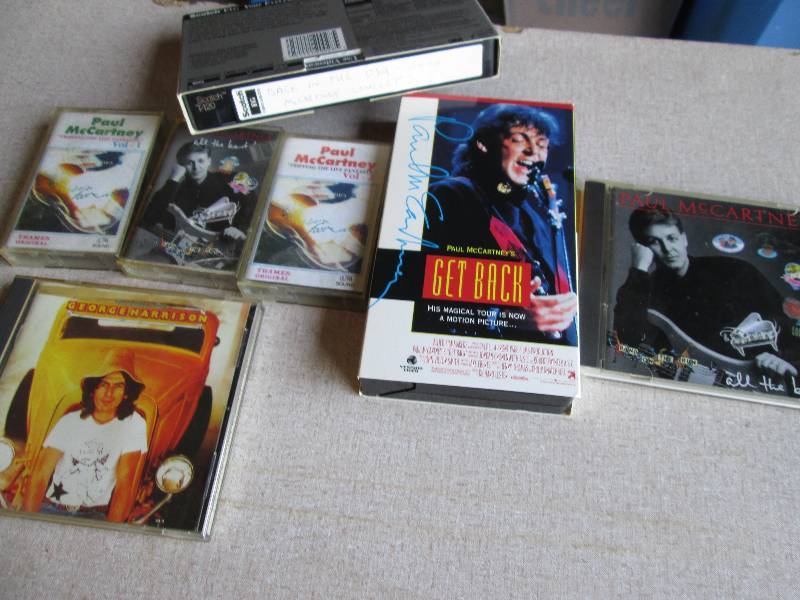 lot 115 image: Paul McCartney and George Harrison ...