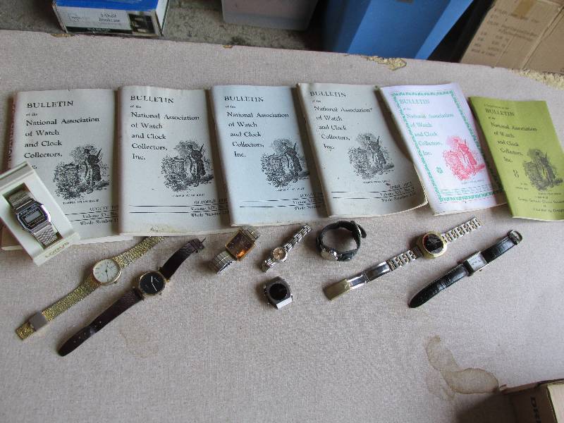 lot 133 image: Watch collector bulletins with asso...