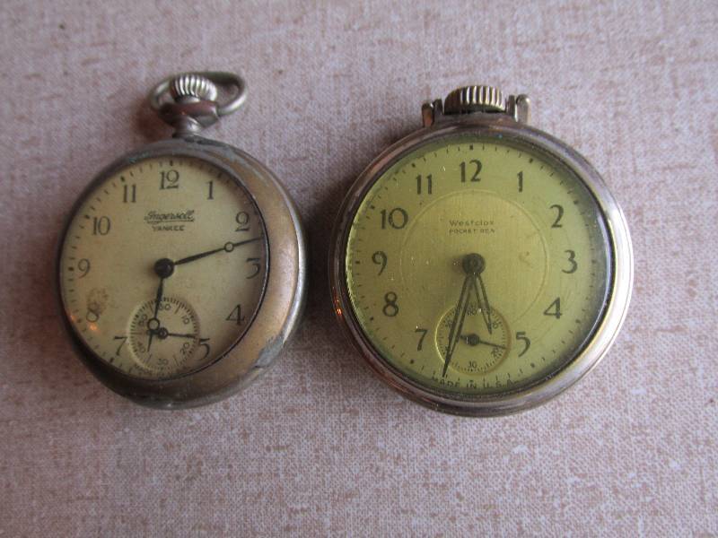 lot 134 image: Westclox Pocket Ben and Ingersoll Y...