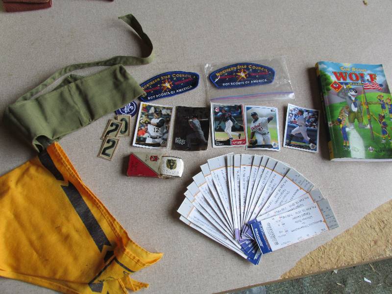 lot 160 image: Lot of sports and Boy Scout memorab...