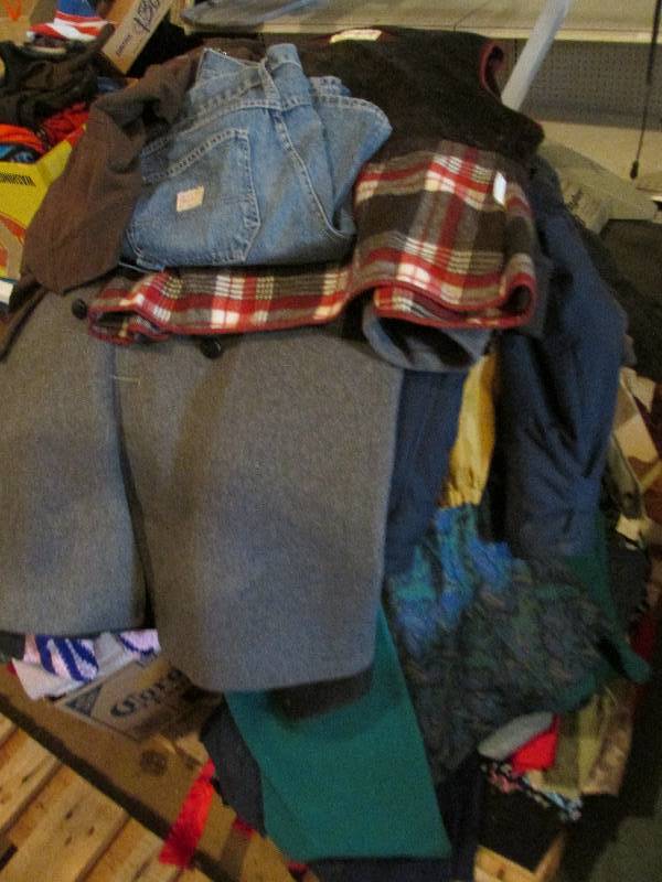 lot 179 image: Lot of assorted clothing, a whole p...