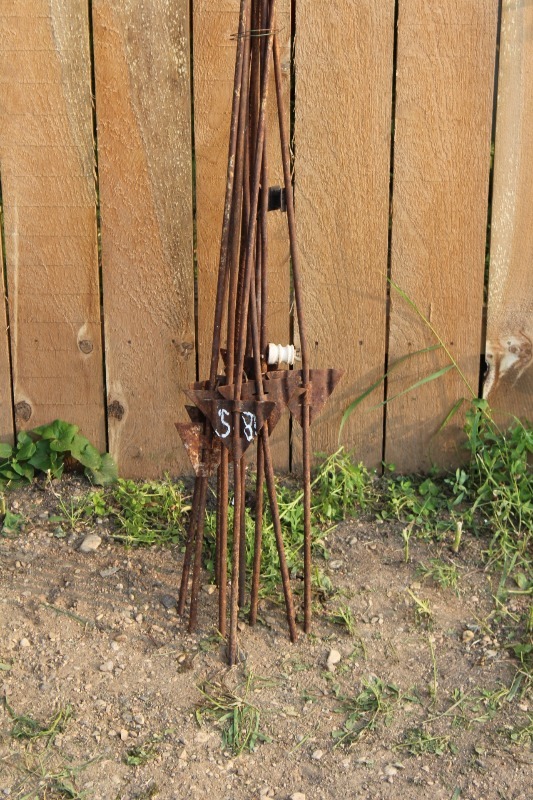 lot 58 image: 10 Count Electric Fence Posts