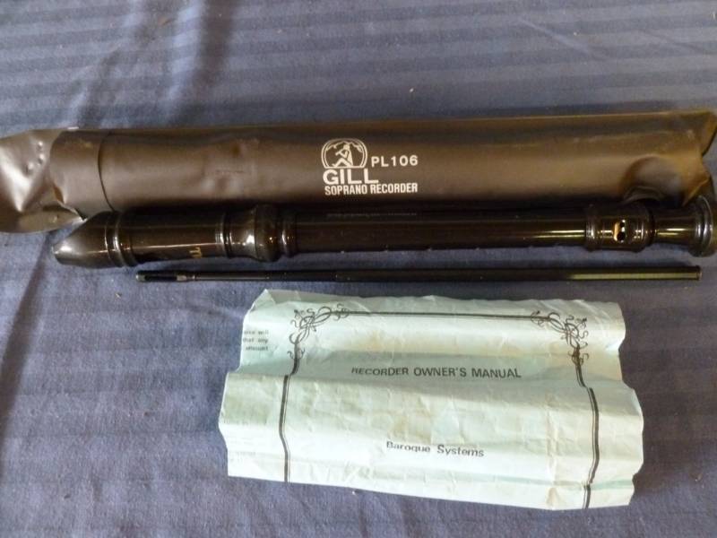 lot 64 image: Recorder Instrument