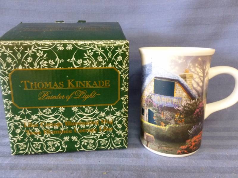 lot 86 image: Thomas Kinkade Mug