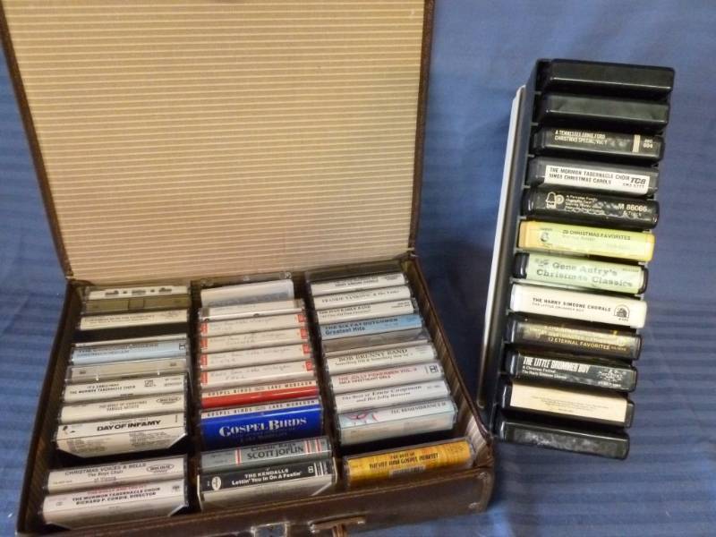 lot 88 image: 8-Track Tapes And Cassettes