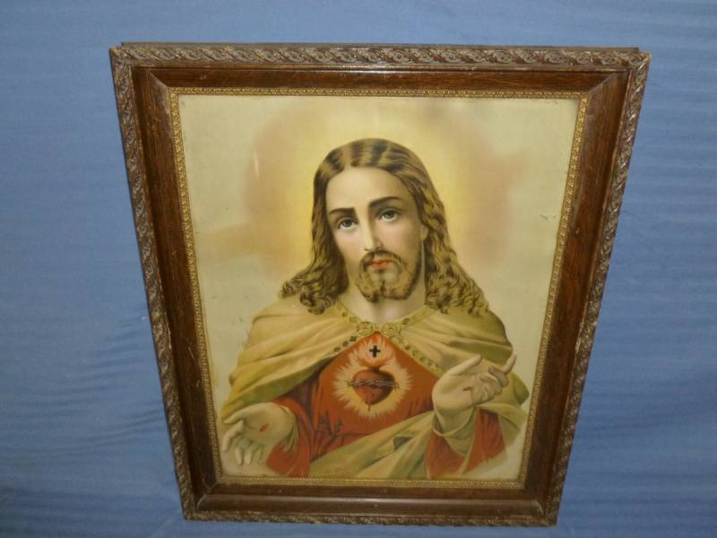 lot 119 image: Vintage Religious Picture