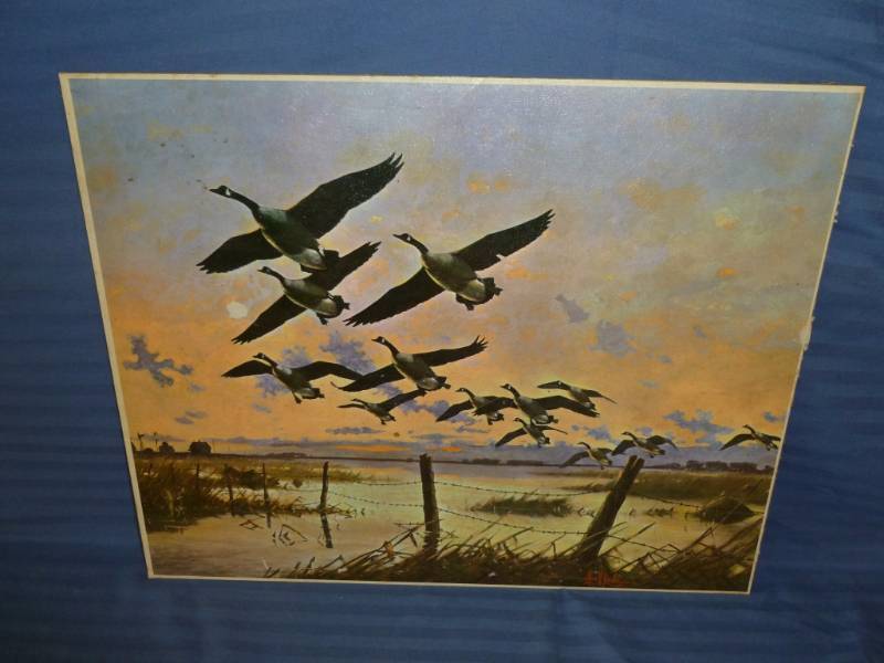 lot 146 image: Vintage Les Kouba Print