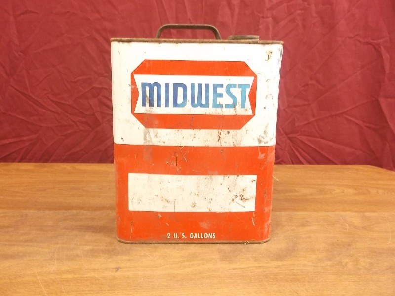 Vintage Midwest Oil Can