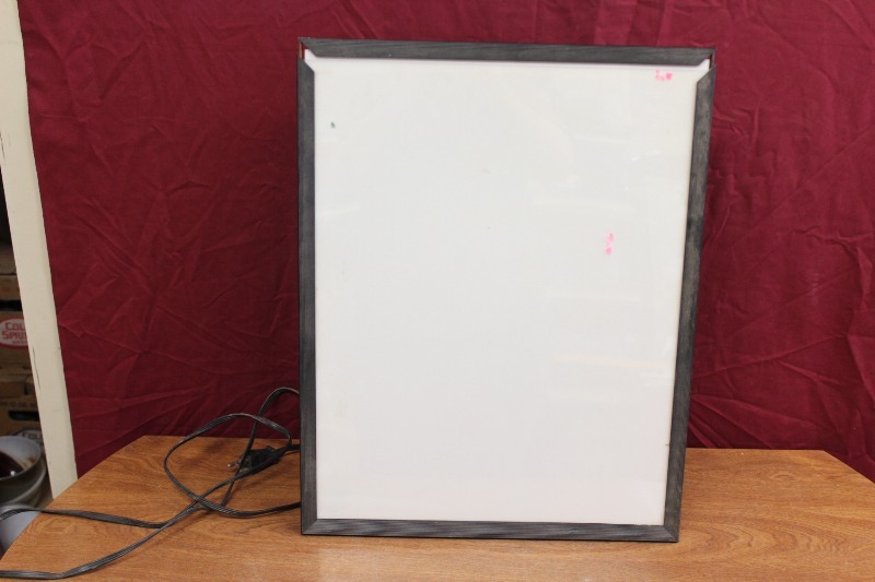 Luminaire Backlit Marker Board