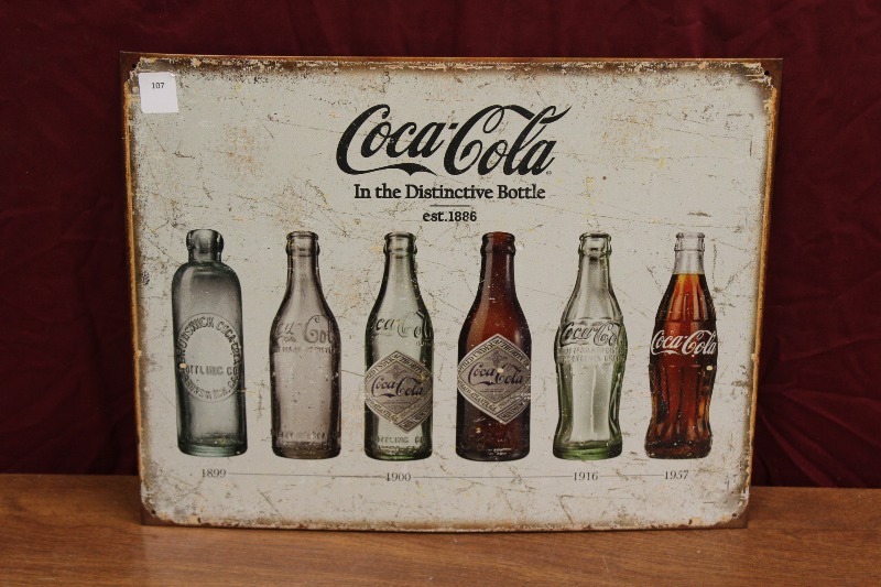 CocaCola Tin Sign