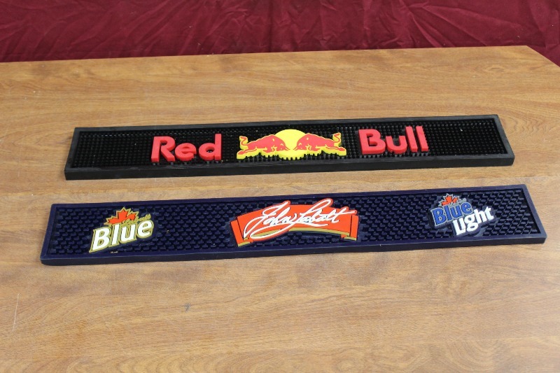 Red Bull and LaBatt Bar Mats