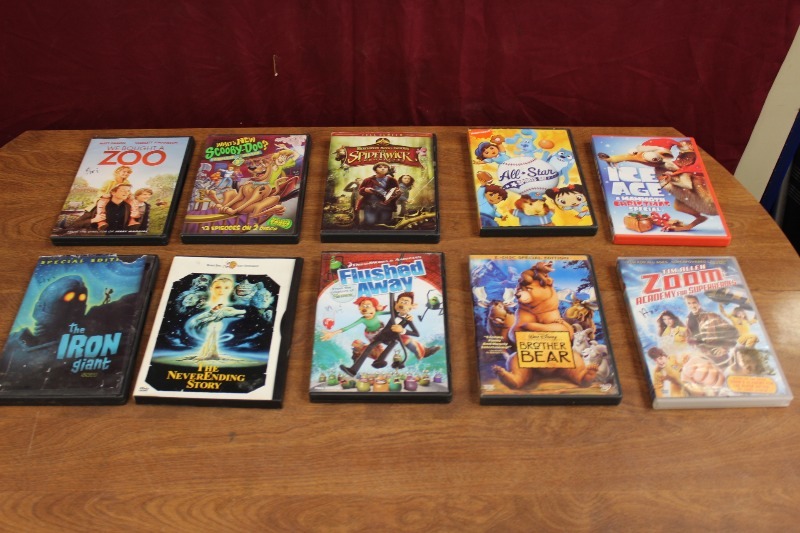 Lot of 10 DVDs