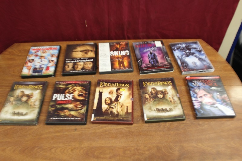Lot of 10 DVDs