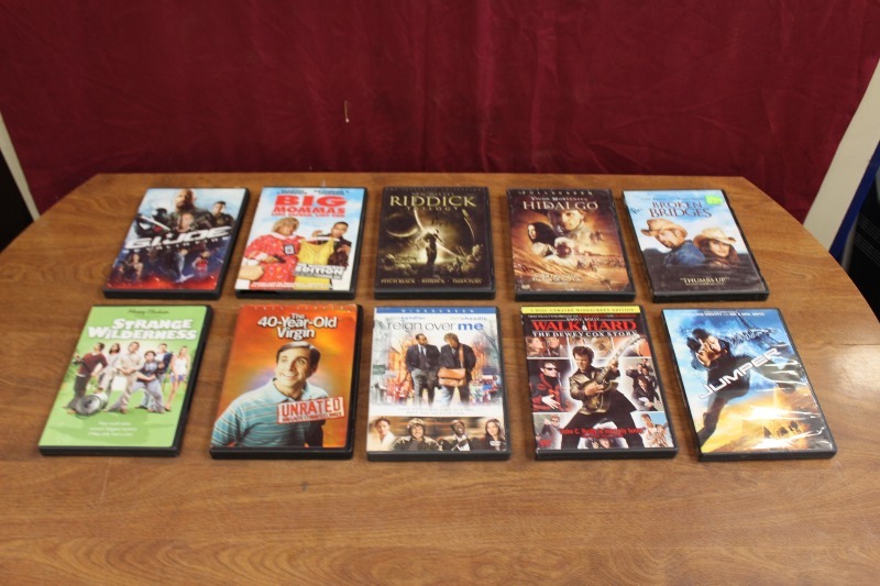 Lot of 10 DVDs