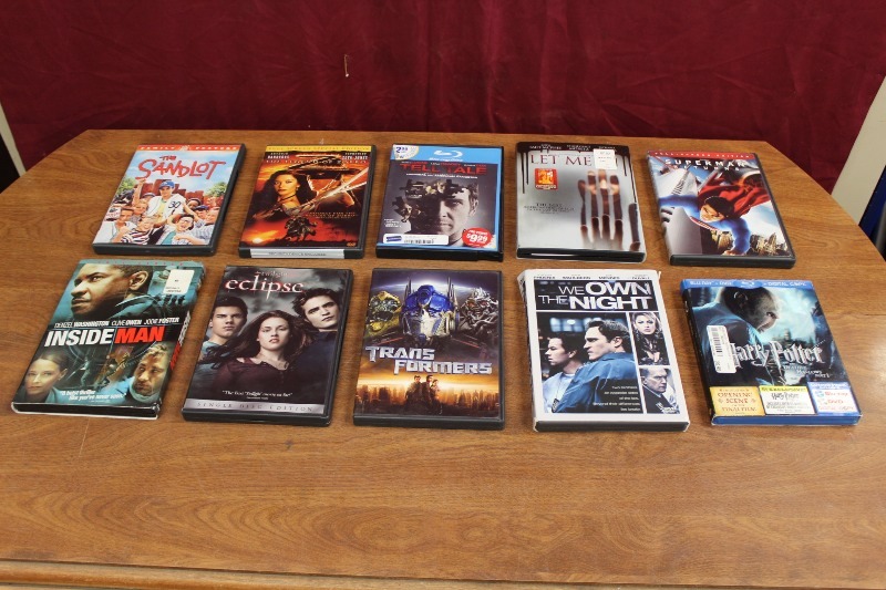 Lot of 10 DVDs