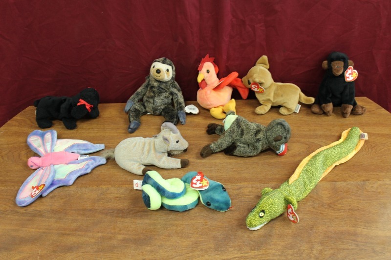 Beanie Babies, Lot of 10
