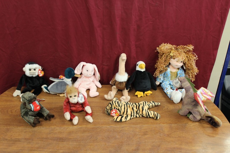 Beanie Babies, Lot of 10