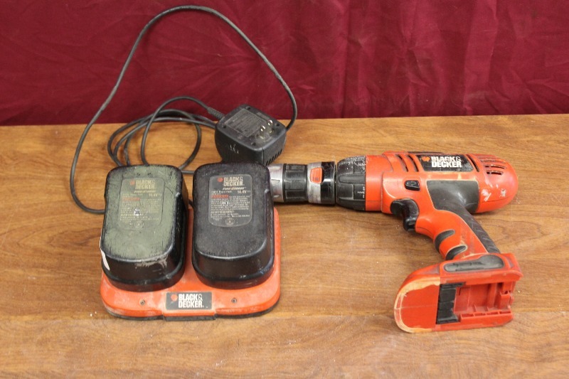 Cordless Drill with Battiers and Charger