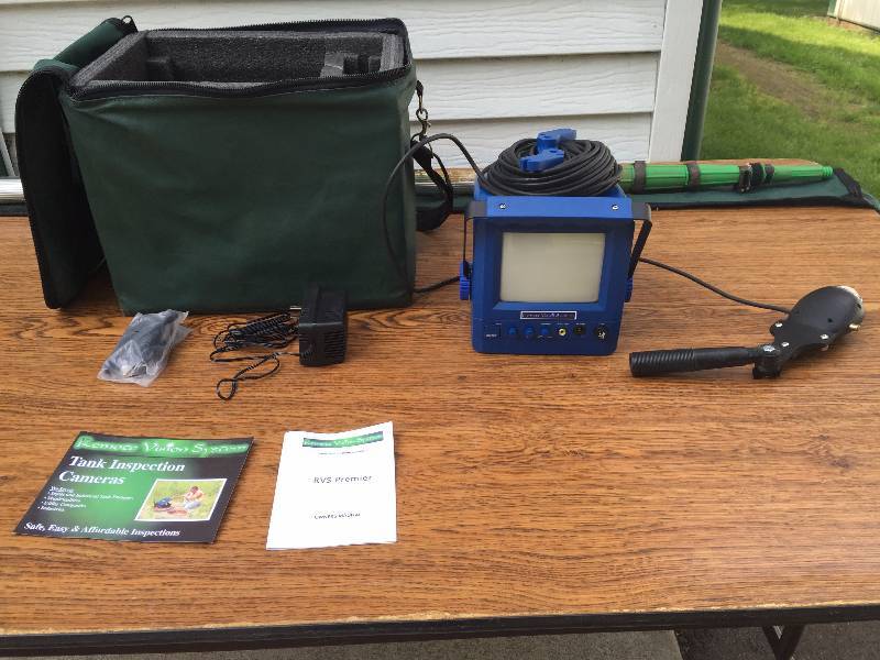 RVS Premier BW Inspection Camera System with 18 Expandable Pole