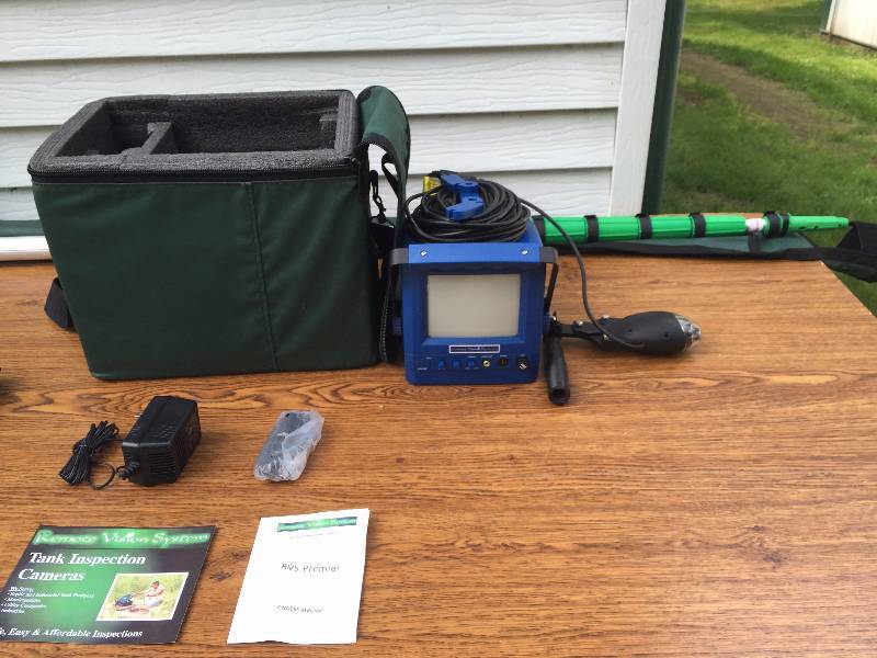 RVS Premier BW Inspection Camera System with 18 Expandable Pole