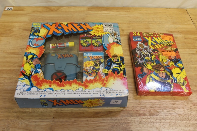 lot 79 image: New in Box X Men Toys