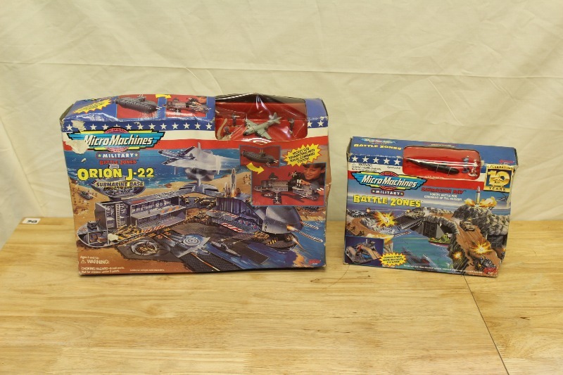 lot 80 image: New in Box Micro Machines Toys