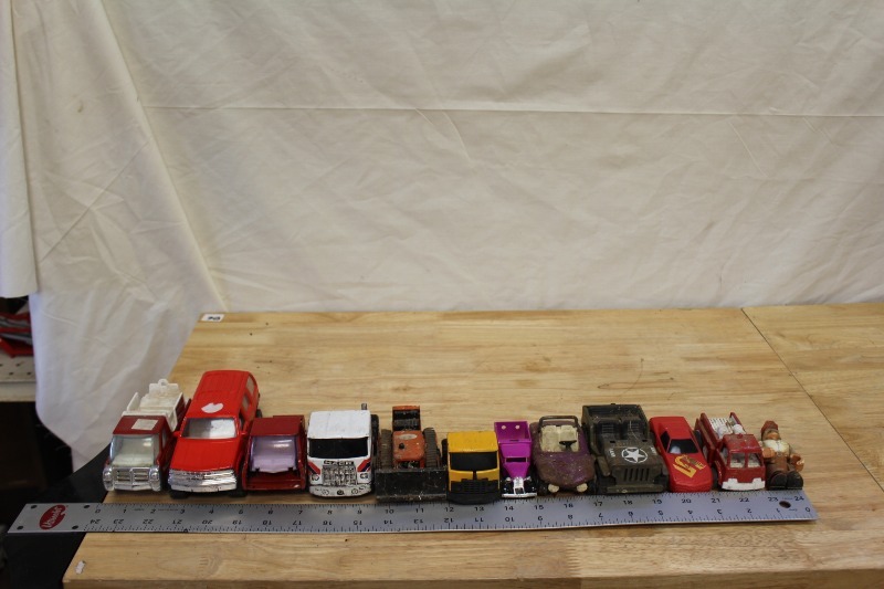lot 86 image: Lot of 16 TONKA Trucks  Cars