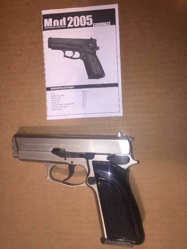lot 12 image: Ekol & Voltran Blank Firing Pistol