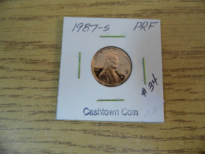 1987-S Proof Lincoln Cent