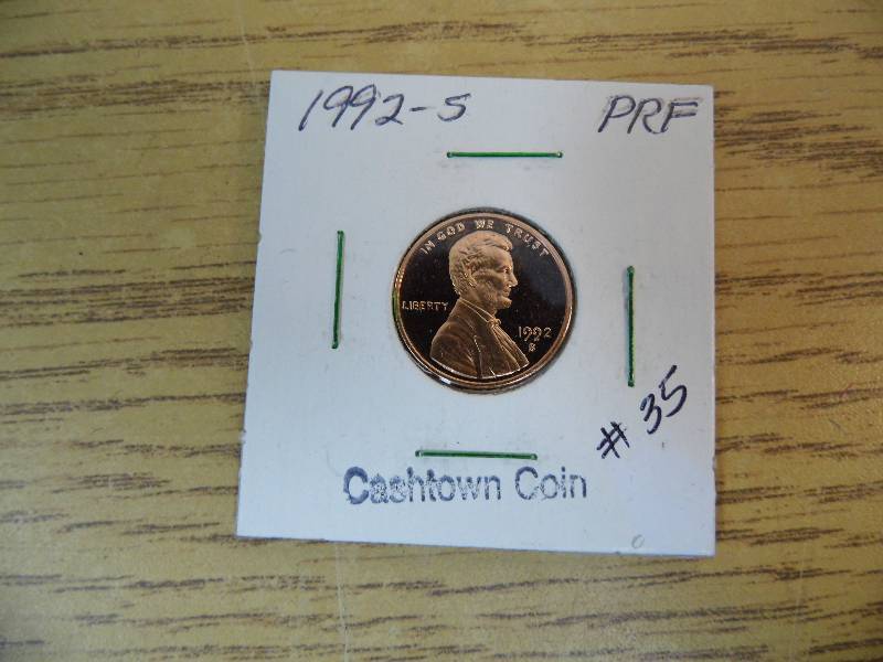 1992-S Proof Lincoln Cent