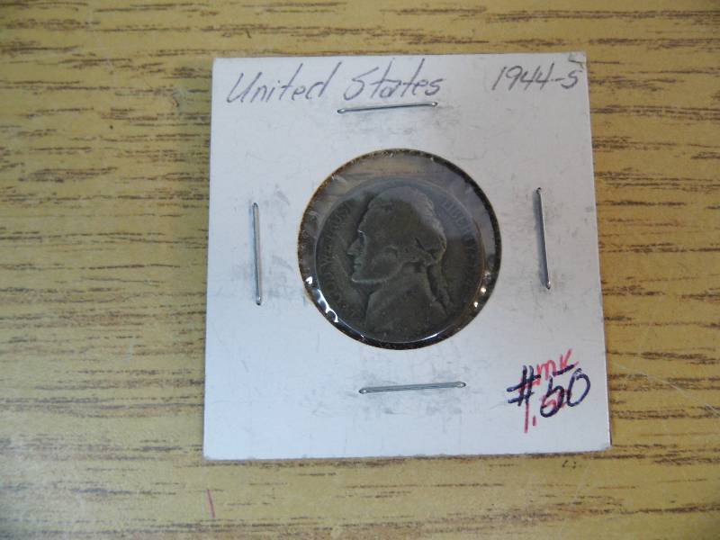 1944-S Silver War Nickel