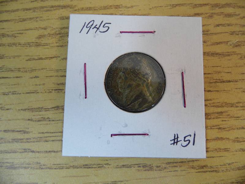 1945 Silver War Nickel