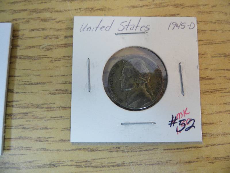 1945-D Silver War Nickel