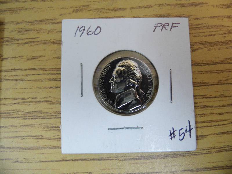 1960 Proof Jefferson Nickel