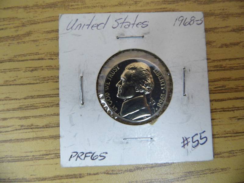 1968-S Proof Jefferson Nickel