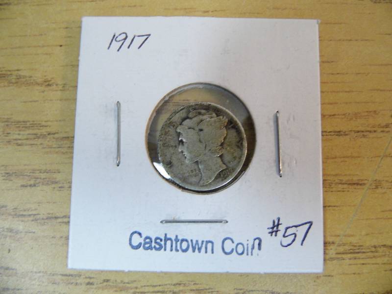 1917 Mercury Dime