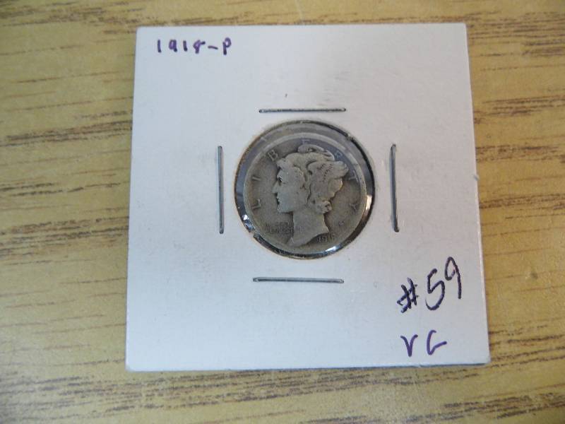 1918 Mercury Dime
