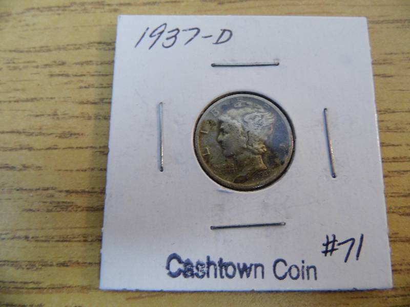1937-D Mercury Dime